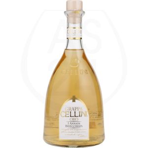 Cellini Grappa Oro 3 annate invecciata 0,7l