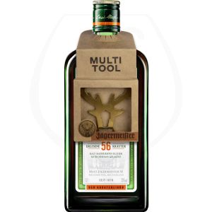 Jägermeister 0,7l mit Multitool